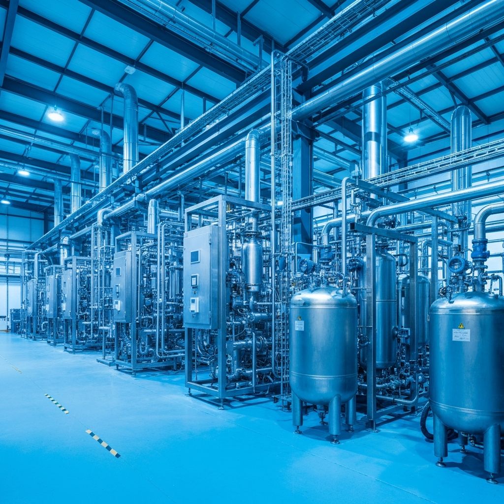 Industrial gas equipment manufacturing facility